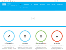 Tablet Screenshot of greekinfographics.com